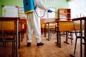 limpiar escuelas en valencia - desinfectar aulas